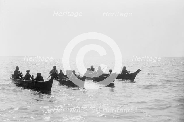 On Shoalwater Bay, c1913. Creator: Edward Sheriff Curtis.
