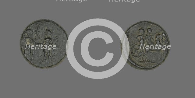 Coin Depicting the Goddess Artemis, after 190 BCE. Creator: Unknown.