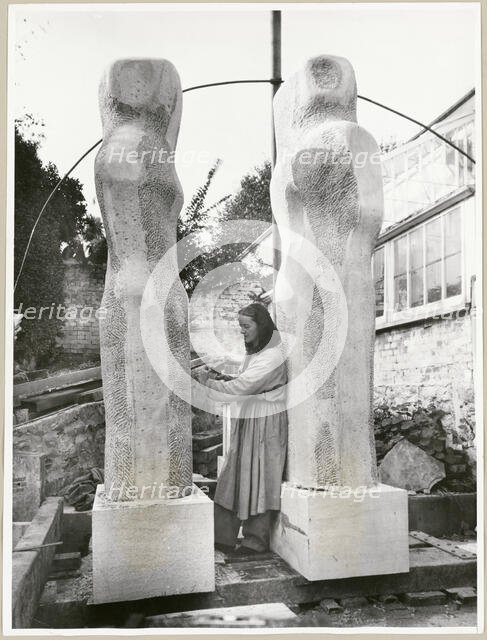 Trewyn Studio, Barnoon Hill, St Ives, Cornwall, 1950. Creator: Festival of Britain Office.