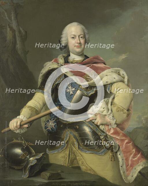 Friedrich Christian (1722-63), Elector of Saxony and King of Poland, 1751. Creator: Gottfried Boy.