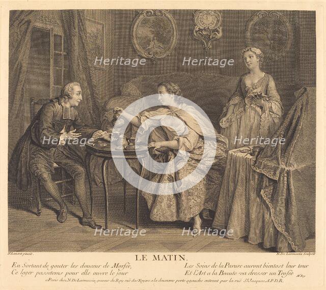 Le matin, 1741. Creator: Nicolas de Larmessin.