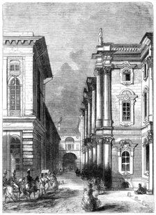 Part of the Imperial Palace at St Petersburg, Russia, 1864.Artist: C W Seeres