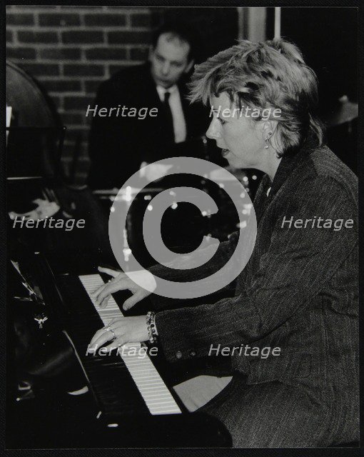 The Geoff Simkins Quartet playing at The Fairway, Welwyn Garden City, Hertfordshire, 2002. Artist: Denis Williams