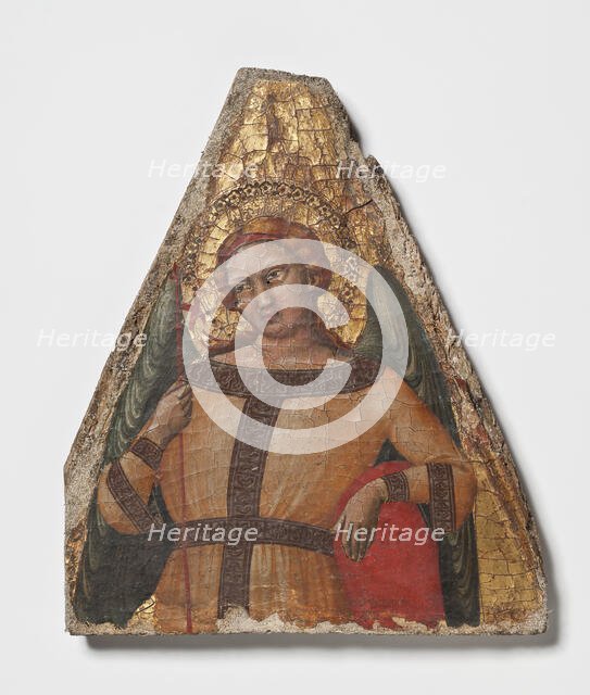 Female Angel. Companion piece to NM 6862, c1310-1340. Creator: Master of Figline.