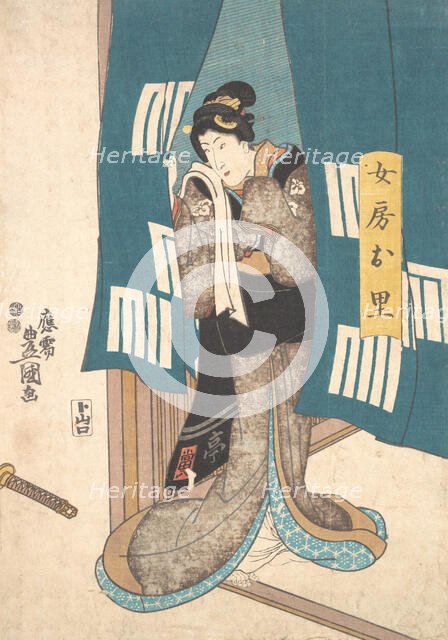 Print, ca. 1850., ca. 1850. Creator: Utagawa Kunisada.