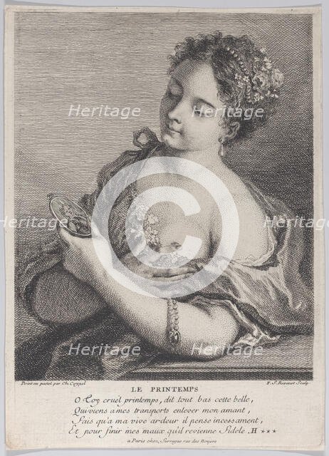 Spring (Le Printemps), 1742-62.. Creator: Simon François Ravenet.