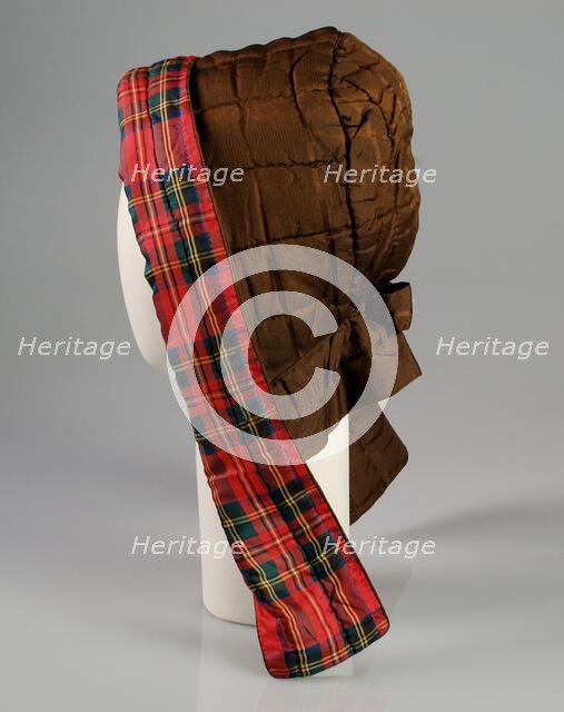 Bonnet, American, ca. 1845. Creator: Unknown.