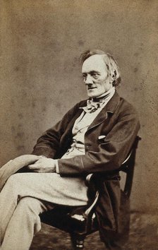 Sir Richard Owen. Creator: W&D Downey.