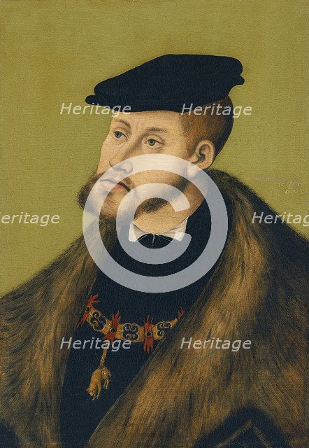 Portrait of the Emperor Charles V (1500-1558), 1533. Artist: Cranach, Lucas, the Elder (1472-1553)