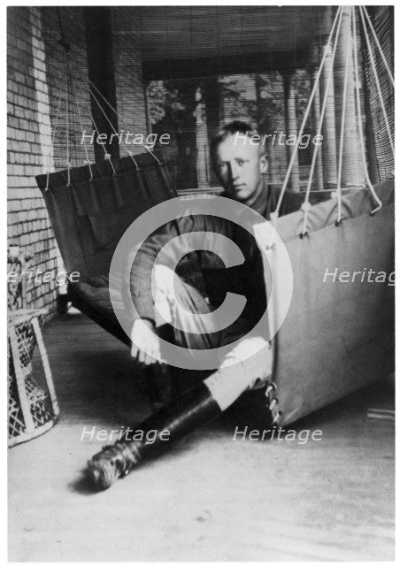 George S Patton, American soldier, Fort Sheridan, Illinois, USA, 1910. Artist: Unknown