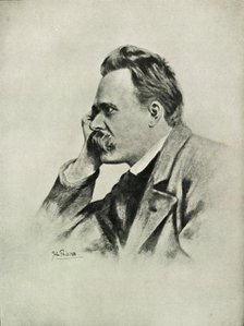 'Nietzsche', (1919). Creator: Unknown.