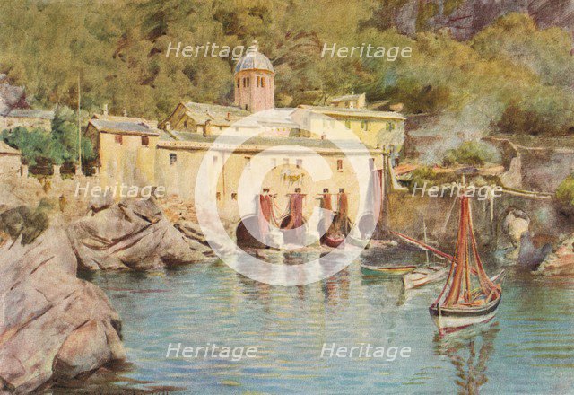 'S. Fruttuoso', c1910, (1912). Artist: Walter Frederick Roofe Tyndale.