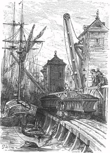 'Poplar Dock', 1872.   Creator: Gustave Doré.