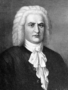 Johann Sebastian Bach, (1685-1750), German composer, 1909. Artist: Unknown