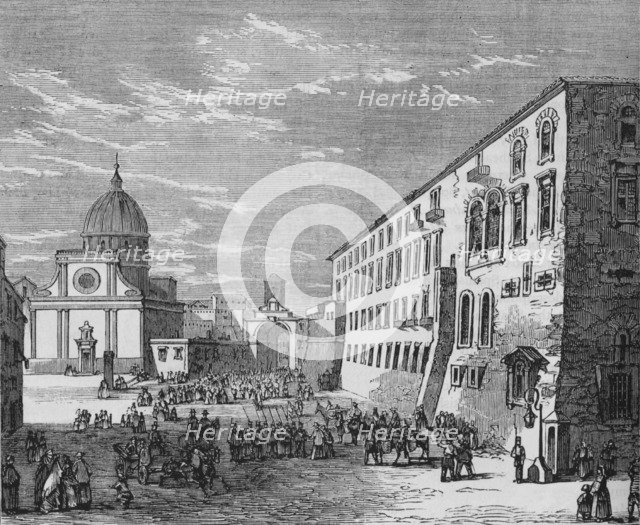 'View in Naples', c1880. Artist: Unknown.