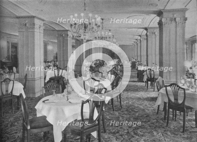 Main dining room, Hotel Hamilton, Washington DC, 1923. Artist: Unknown.