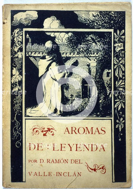 Cover of 'Aromas de Leyenda' (Legend Scents) by Valle Inclán, 1907. Creator: Valle Inclan, Ramón Mª de (1866-1936).