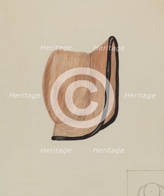 Child's Bonnet, 1935/1942. Creator: Mary E Humes.