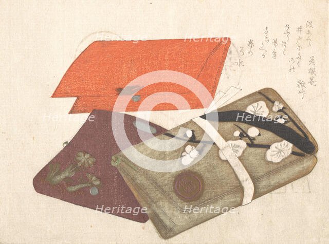 Pocket-Books, 19th century. Creator: Kubo Shunman.