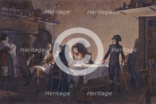 'The Supper of Beaucaire', 1793, (1896). Artist: Unknown.