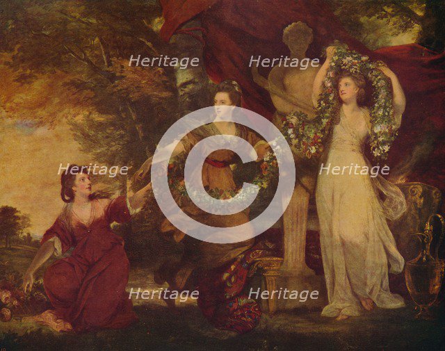 'The Graces', 1773, (c1915). Artist: Sir Joshua Reynolds.
