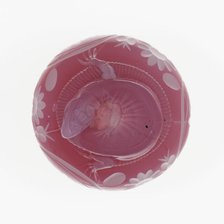 Paperweight, France, c. 1845-60. Creator: Saint-Louis Glassworks.