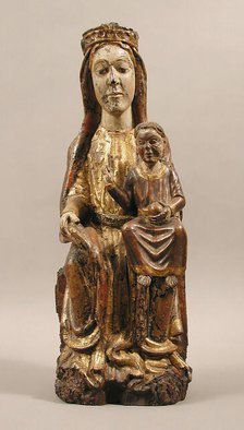 Virgin and Child, Catalan, 13th century. Creator: Unknown.
