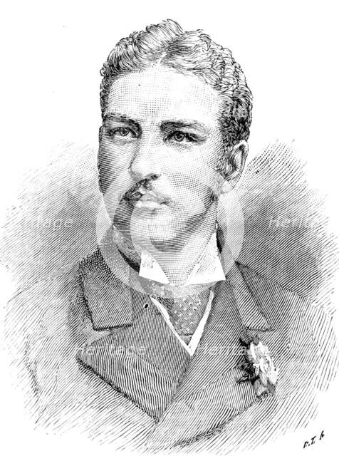 The Duc d’Orleans, imprisoned in Paris for breaking the law on the exile of princes, 1890. Creator: Unknown.