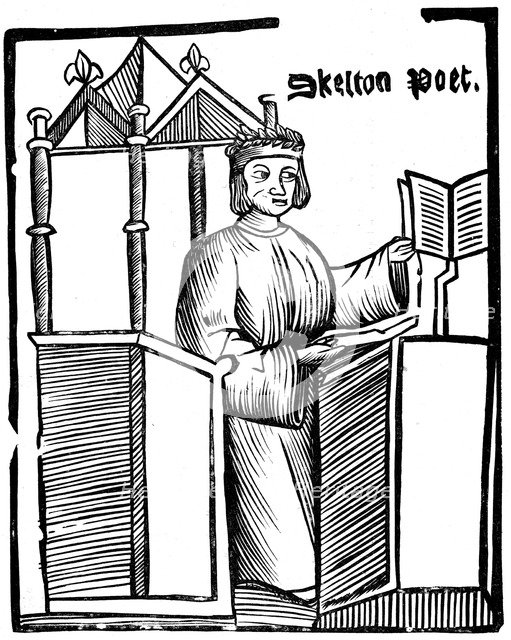 John Skelton, (c1460-1529), 16th century. Artist: Anon