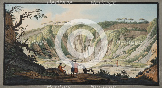 View taken from the bottom of the Crater of Monte Nuovo, 1776.