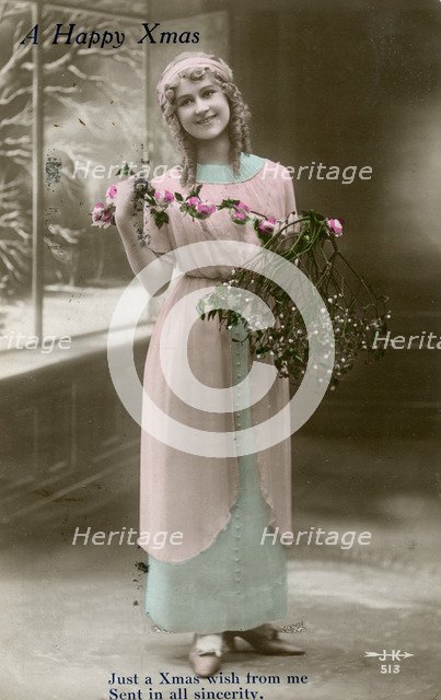 'A Happy Xmas', c1914.Artist: Ettlingers