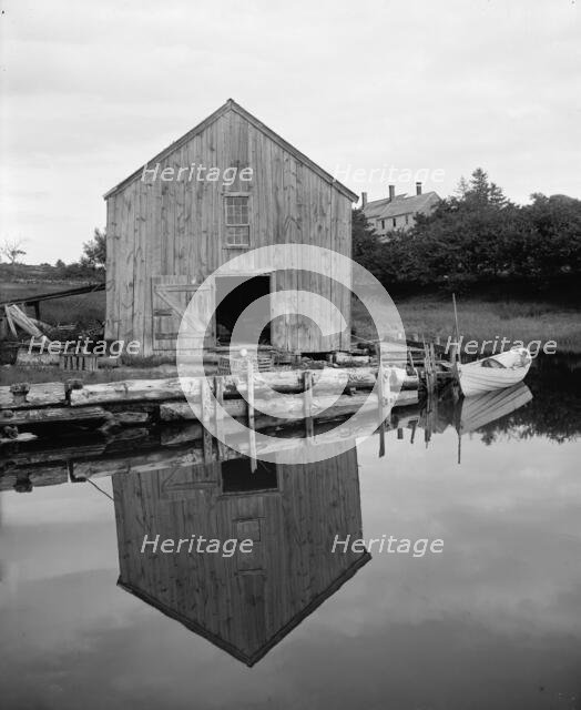 Old Fish House, Kennebunk Port (i.e. Kennebunkport), Maine, between 1900 and 1906. Creator: Unknown.