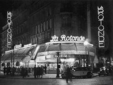 La Rotonde, Boulevard du Montparnasse, 1939. Creator: Anonymous.
