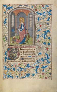 Saint Catherine; Arenberg Hours, early 1460s. Creator: Willem Vrelant.