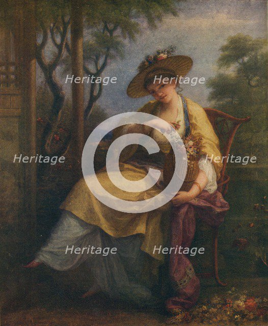 'Self-Portrait of Angelica Kauffmann', c1780. Artist: Angelica Kauffman.