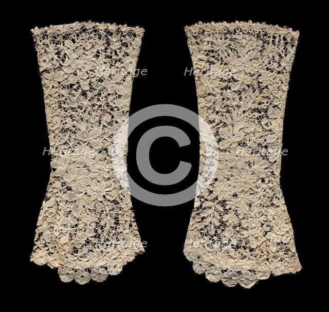 Gloves, c. 1850. Creator: Unknown.