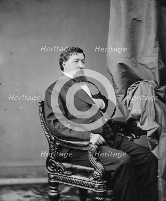 John Hubler Stover of Missouri, between 1860 and 1875. Creator: Unknown.