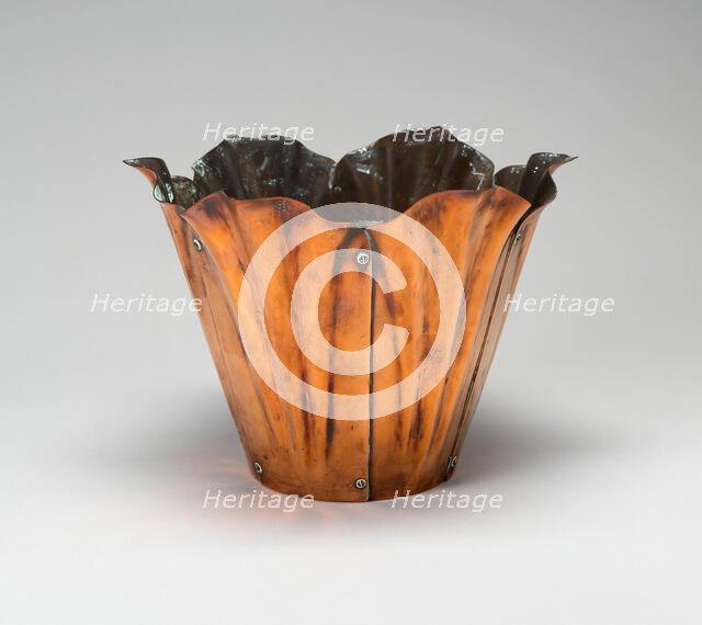 Cachepot, England, c. 1900. Creator: William Arthur Smith Benson.