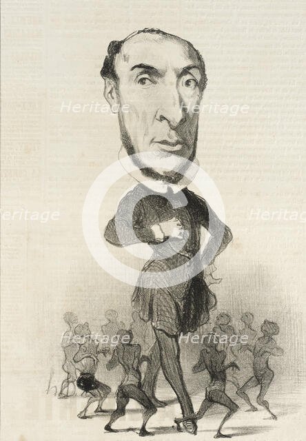 Schoelcher, 1849. Creator: Honore Daumier.