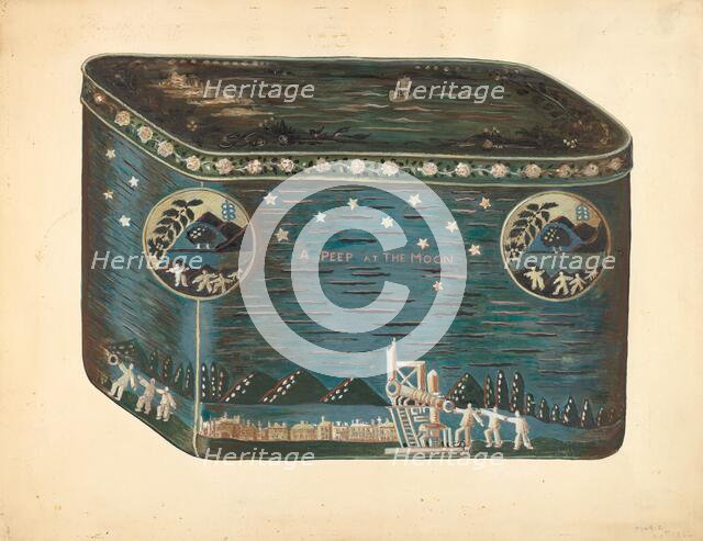 Bandbox, c. 1940. Creator: Marie Lutrell.