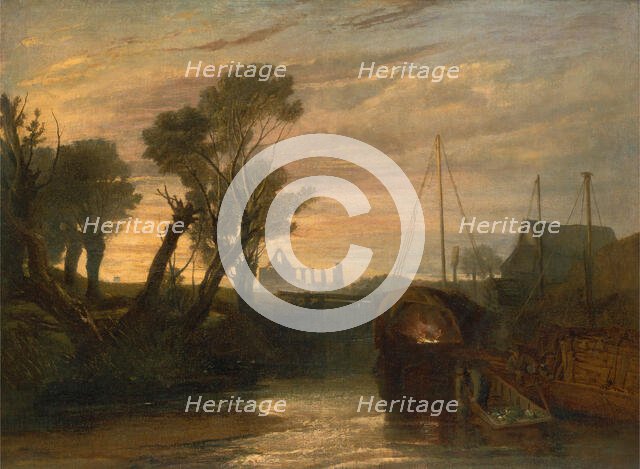 Newark Abbey, between 1806 and 1807. Creator: JMW Turner.