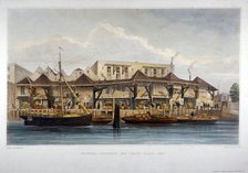 Brewer's Quay, Chester Quay and Galley Quay, Lower Thames Street, City of London, 1841.              Artist: Samuel Lumley