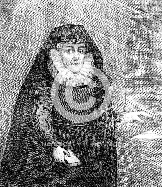 Mary Honeywood aged 93. Artist: Unknown