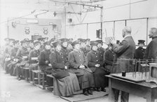 Training women for street R.R. [i.e., railroad] service - Berlin, between 1914 and c1915. Creator: Bain News Service.