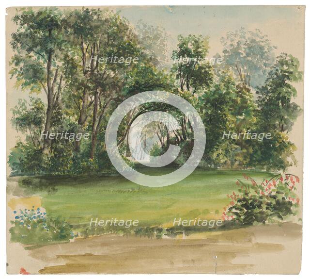 Park in Strazky, 1870/1880. Creator: Ladislav Mednyanszky.