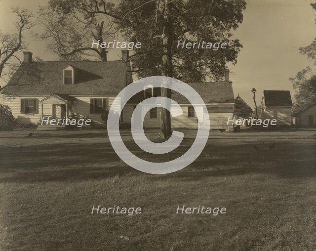 West Martingham, St. Michaels, Talbot County, Maryland, 1936-1937. Creator: Frances Benjamin Johnston.