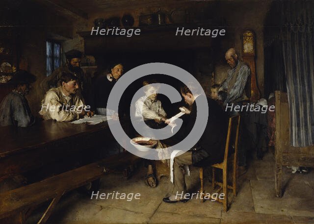 An Accident, 1879. Creator: Pascal Adolphe Jean Dagnan-Bouveret.