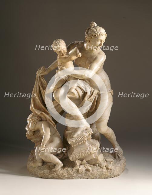 Latona with Her Children Apollo and Diana, c.1742. Creator: Lazar Widmann.