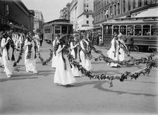 Woman Suffrage - Parade, May, 1914, May 1914. Creator: Harris & Ewing.