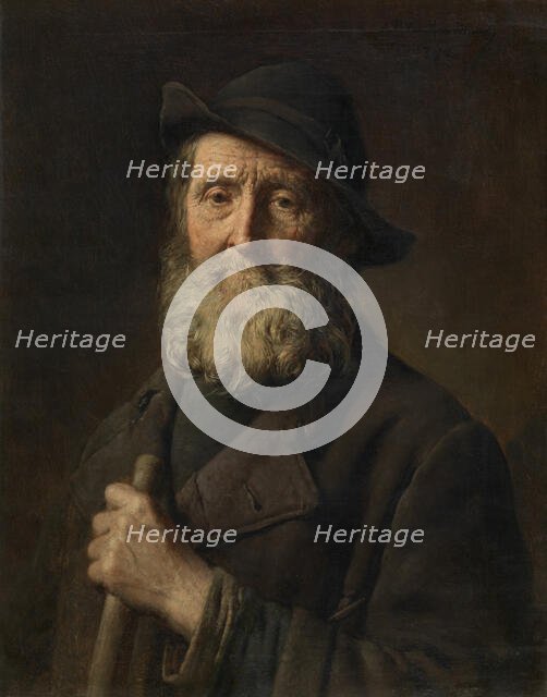 Antwerp Street Sweeper, 1890. Creator: Pierre Van Havermaet.